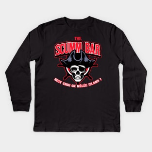 The Scumm Bar - Best Grog on Mêlée Island! Kids Long Sleeve T-Shirt